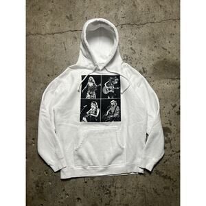 Taylor Swift Eras Tour Hoodie White Size L EUC‎